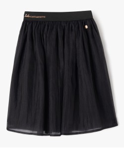 Jupe en voile avec ceinture élastique fille - LuluCastagnette